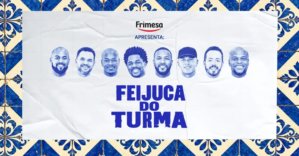 Arte oficial — Feijuca do Turma com Turma do Pagode