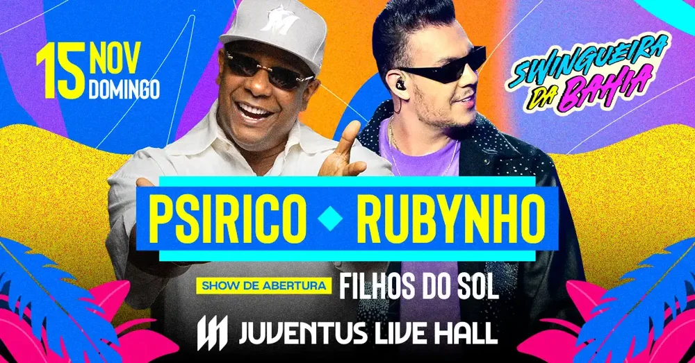 Arte oficial — Swingueira da Bahia com Psirico, Rubynho e Filhos do Sol