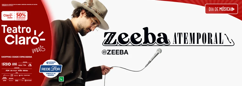 Arte oficial — Zeeba Atemporal