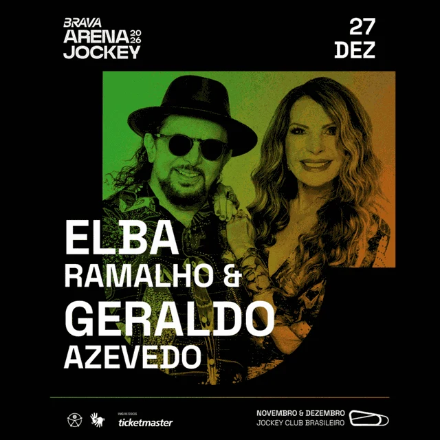 Arte oficial — Geraldo Azevedo e Elba Ramalho