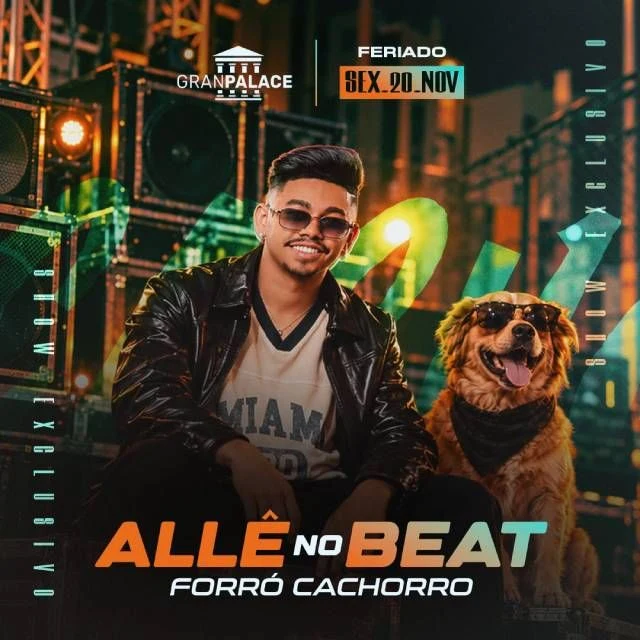 Arte oficial — Allê no Beat - Forró Cachorro