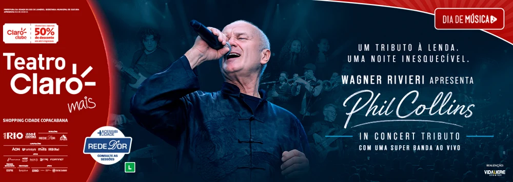 Arte oficial — Phil Collins In Concert Tributo