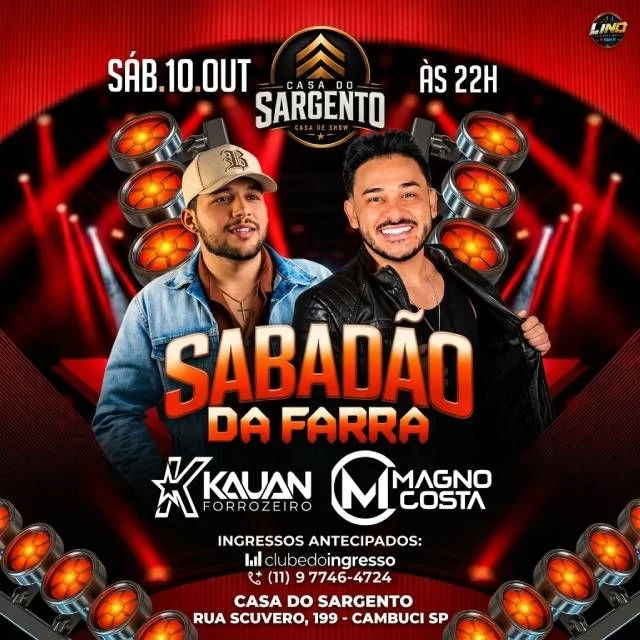 Arte oficial — Sabadão da Farra