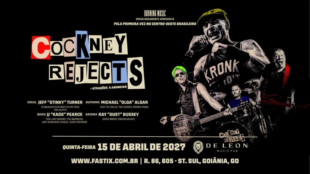 Arte oficial — COCKNEY REJECTS