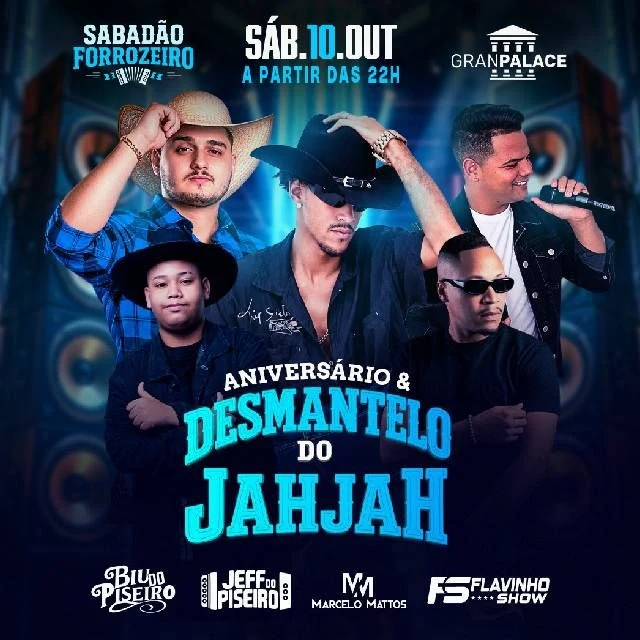 Arte oficial — Aniversário & Desmantelo do JahJah