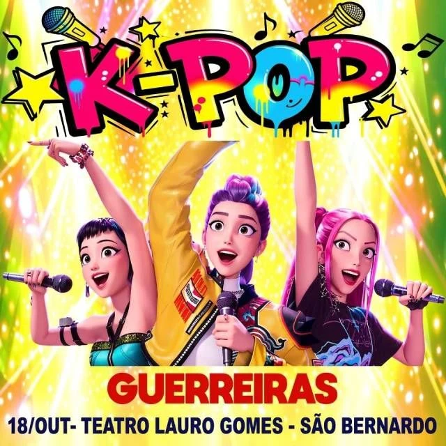 Arte oficial — K-Pop Guerreiras