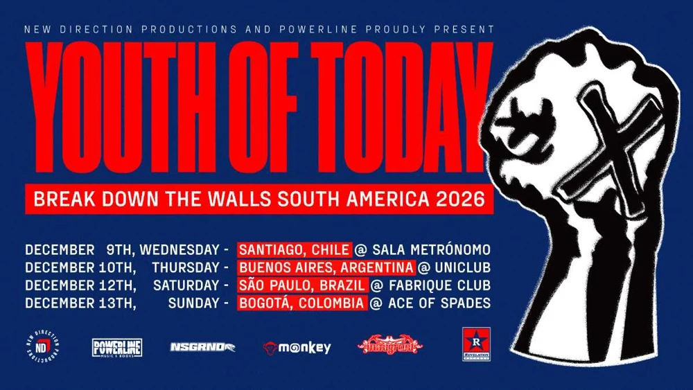 Arte oficial — YOUTH OF TODAY (EUA)