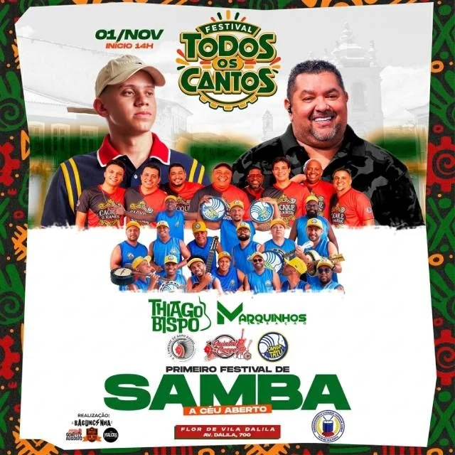 Arte oficial — Festival Todos Os Cantos