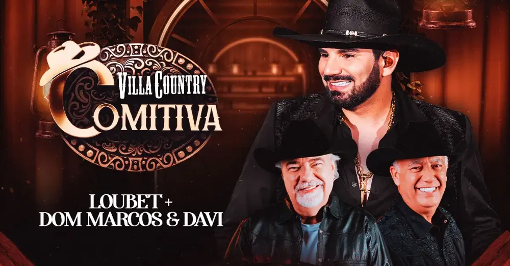Arte oficial — Comitiva Villa Country com Loubet mais Dom Marcos & Davi