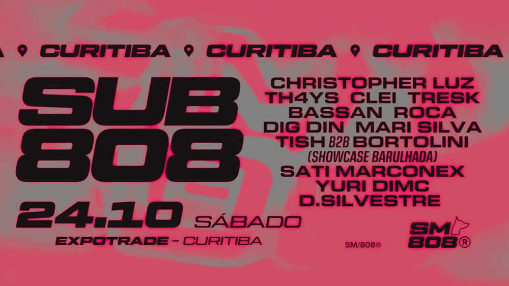 Arte oficial — SUBMUNDO 808 CURITIBA