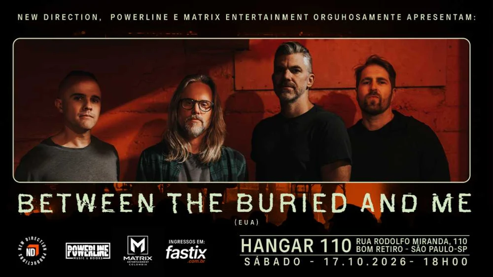 Arte oficial — BETWEEN THE BURIED AND ME (EUA)