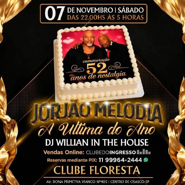 Arte oficial — Jorjão Melodia a Última do Ano