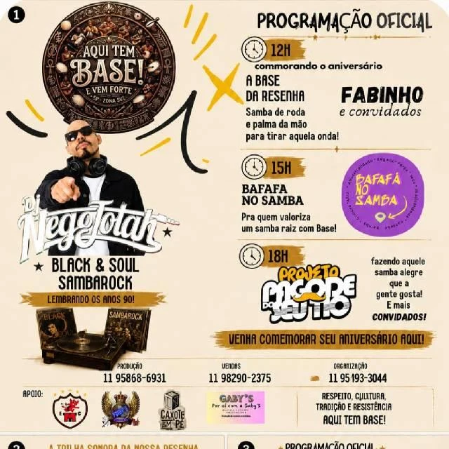 Arte oficial — Aqui Tem Base