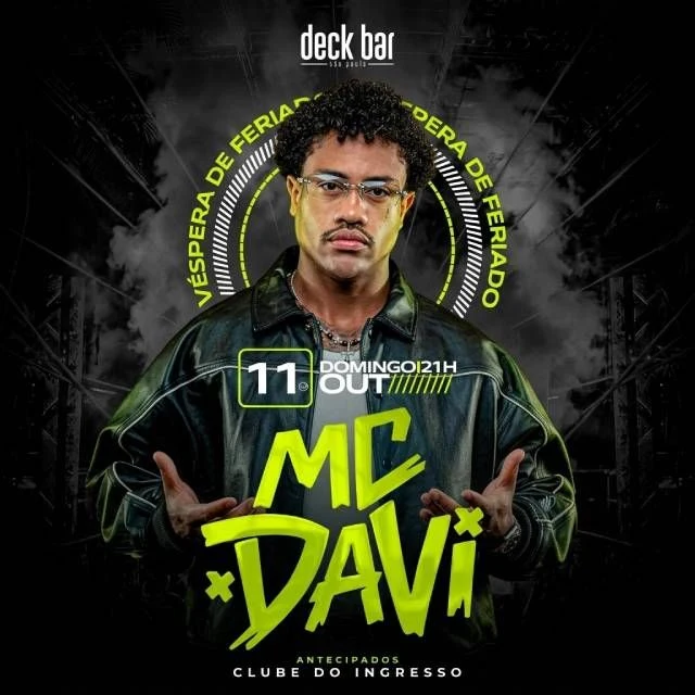 Arte oficial — Mc Davi no Deck