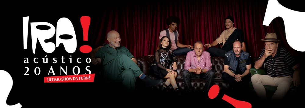 Arte oficial — Ira! – Tour Acústico 20 Anos – Último Show