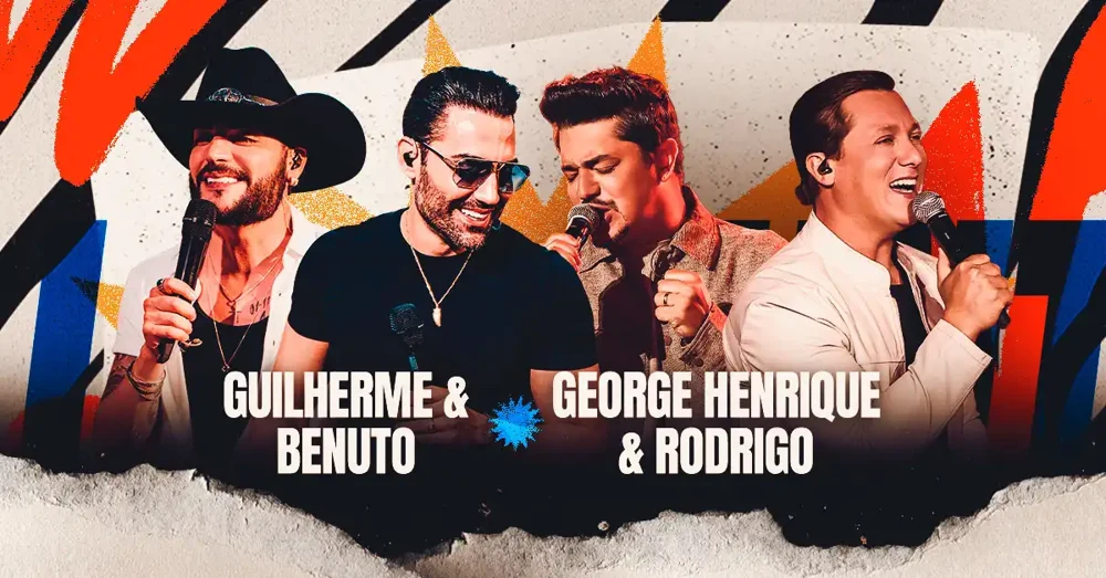 Arte oficial — Guilherme & Benuto e George Henrique & Rodrigo
