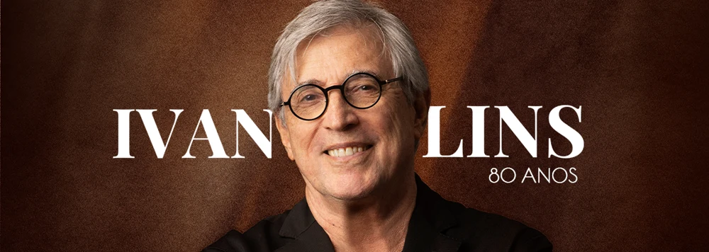 Arte oficial — Ivan Lins - 80 Anos
