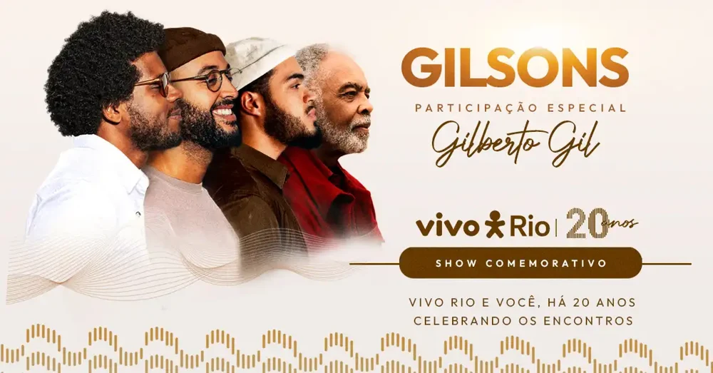 Arte oficial — Gilsons Convida Gilberto Gil