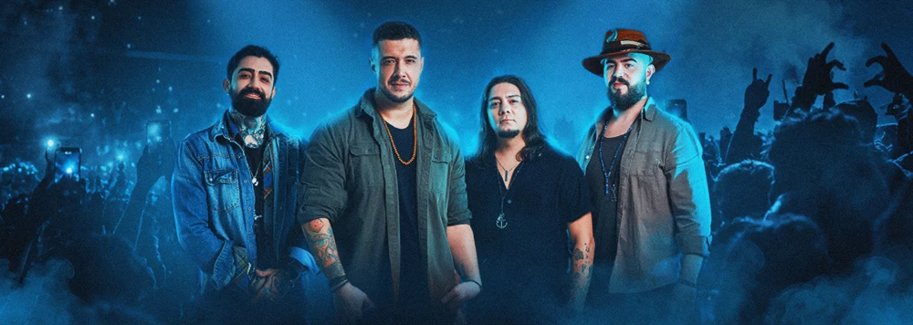 Arte oficial — Banda Malta - Turnê Reencontro